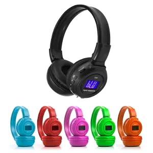 Audífonos Bluetooth Recargables Radio Fm