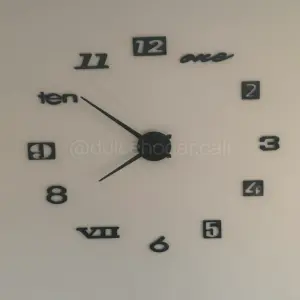 RELOJ 3D GRANDE: Experimenta la Hora en Tres Dimensiones - RELOJ 3D GRANDE