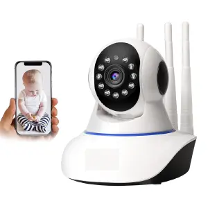 Camara De Seguridad Robotica Wifi 3 Ante