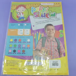 Papel silueta 1/8