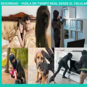 Combo 3 Mini Cámara Espía 24/7 En Tiempo