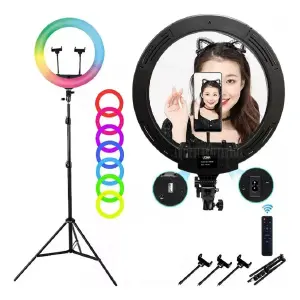 Aro De Luz Led Flash 45 Cm Fotografía S