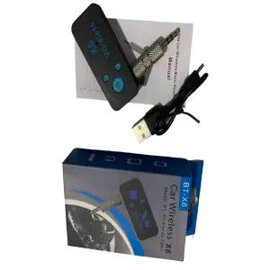 Adaptador Recargable Receptor Bluetooth