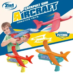 catapulta pistola avión