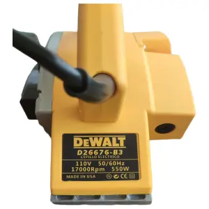 Cepillo De Madera Eléctrico Dewalt