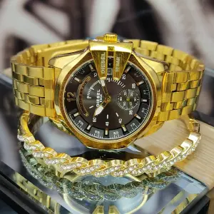 Reloj de dama Diesel + pulsera