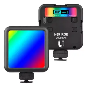 Luz RGB Continua Portáti Para Fotografía