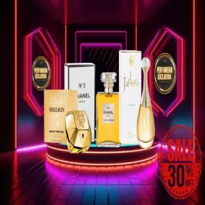 Lady million+chanel5+jadore+perfumero