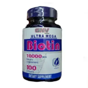 Ultra Mega Biotina 10.000 Mcg X 100 Cap