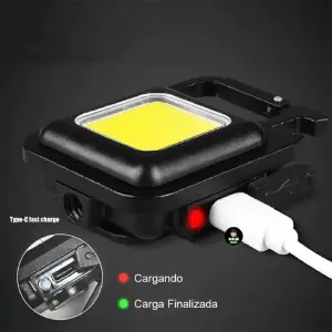 MINI LINTERNA LED RECARGABLE MAGNETICA