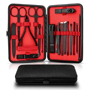 Set de Manicura x18 Piezas: ¡Experimenta la Belleza en Tus Manos! - Set de Manicura