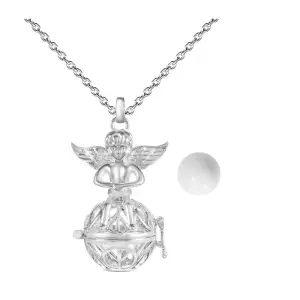 Collar Llamador De Angel Figura Amor
