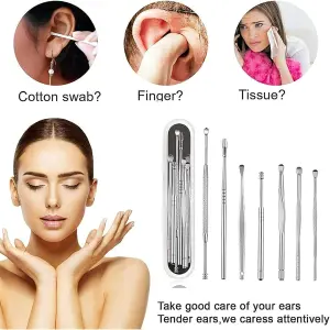 Kit Limpieza De Oídos Con Estuche