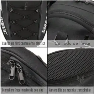 Maleta Parrilla Porta Casco Rígida Imper