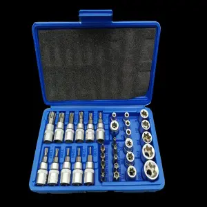JUEGO DE COPAS Y PUNTAS TORX