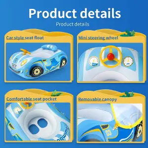 Flotador bebe Estilo Carro SWIMBOBO
