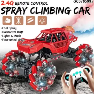 Carro Control Remoto Luz Humo