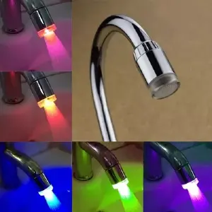 Grifo de agua multicolor 7 colores  ⚡
