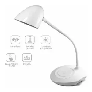 Lampara Led Escritorio Flexible Tactil R