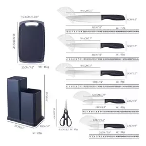​SET 19 PIEZAS UTENSILIOS DE COCINA
