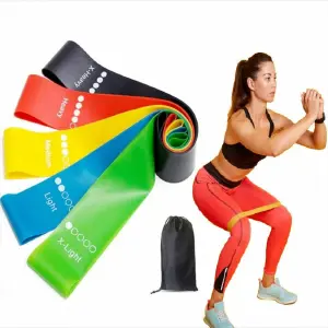 Bandas elasticas para hacer ejercicio