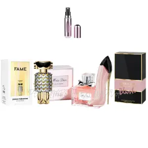 Fame, Miss Dior, good blush+gafas+perfum