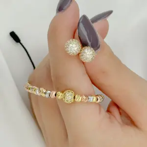 Juego de Pulsera de Balin 4mm
