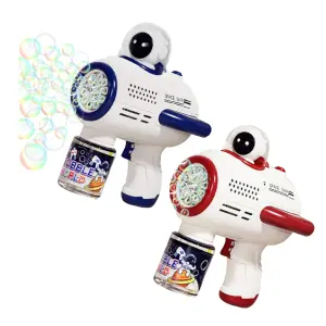 Pistola burbujas niños juguete Astronaut
