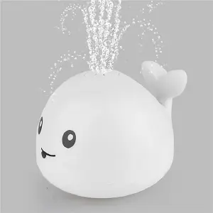 Ballena Con Luz Led Juguete De Agua