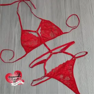 Body Encaje trk13 rojo