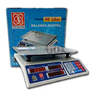 Balanza Electrónica Digital de 40 kg: ¡La Solución Ideal para tu Negocio! - Bascula Electrónica Balanza 40KgDigital