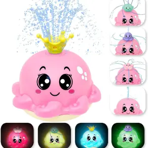 DUCHA PARA BEBES JUGUETE DE BAÑO ROSA