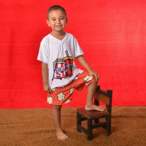 pijama niño popcorn