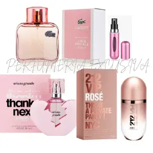 lacoste sparkling+212 rose+thank u+perfu