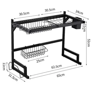 Estante Escurridor Para Platos 65cm