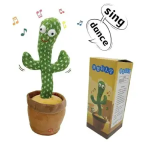 Juguete Muñeco Felpa Cactus Bailarín