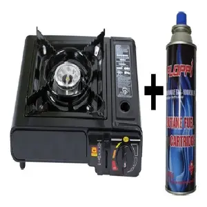 Estufa Gas + Gas Butano 450ml