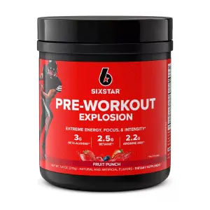 Sixstar Pre Entreno Fruit Punch 210g
