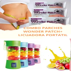 COMBO LICUADORA PORTATIL + WONDER PATCH