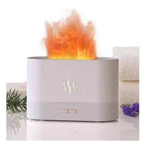 difusor chimenea con piedras