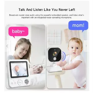 Camara Monitor De Seguridad Para Bebe