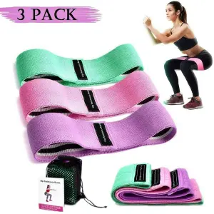 Kit Bandas Tela Resistencia X3