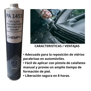 Poliuretano para Parabrisas
