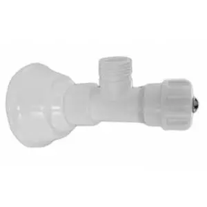 LLAVE REGULACION 1 SALIDA BLANCA DICOL