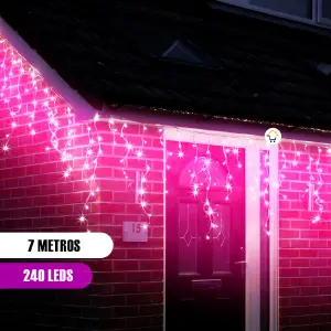 Cortina LED Intercalada 7M LEDC240L