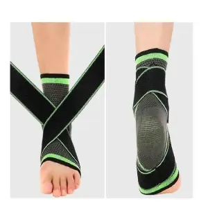 Tobillera con puntos de presion elastic