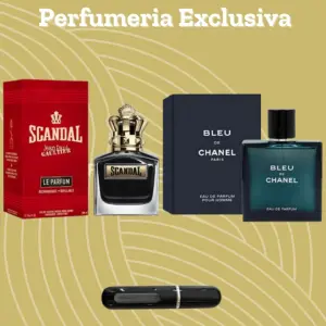 Scandal men + Bleu chanel+ perfumero