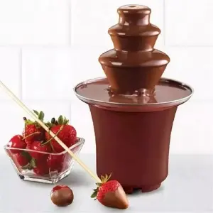 Mini Fuente De Chocolate De 3 Niveles