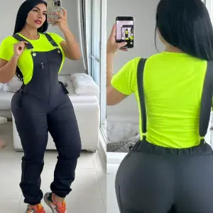 OVEROL PARA DAMA NEGRO