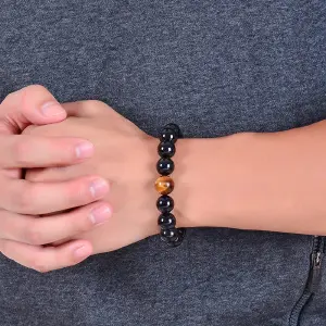Pulsera Cuarzo Ojo De Tigre - Piedra Oni